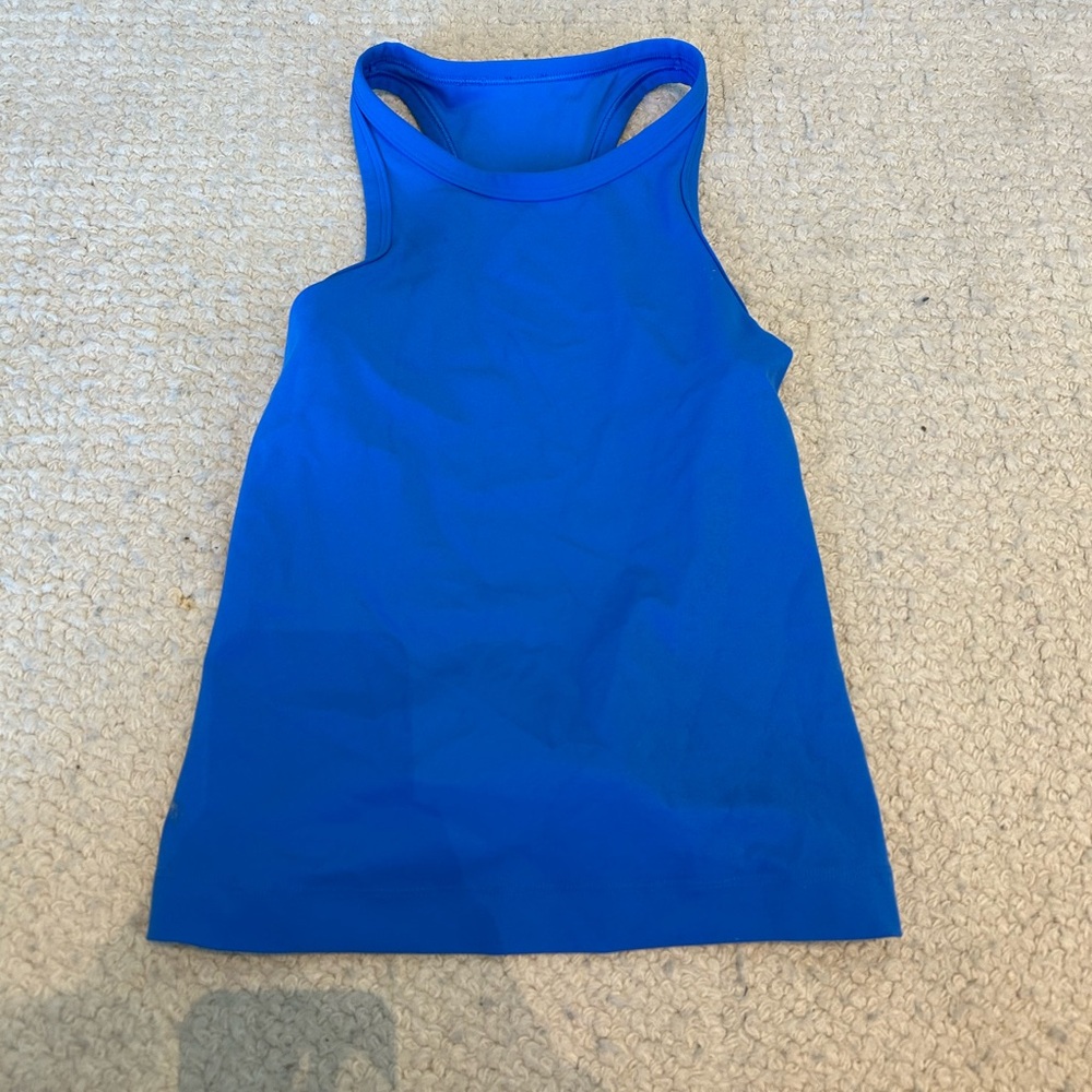 lululemon athletica Blue Tank Top